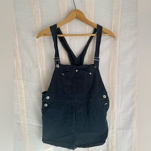 Brandy Melville Overall Shorts Navy Blue